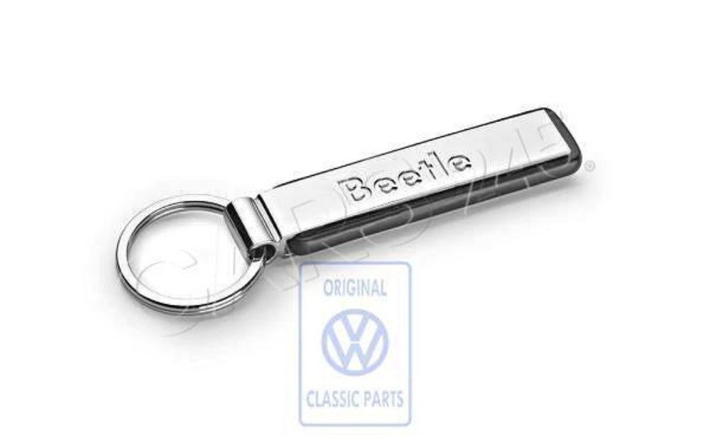 Breloc original VW Beetle din metal si piele sintetica - Volkswagen Shop