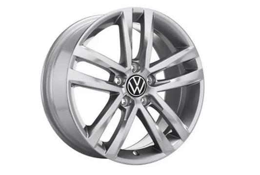 Janta aliaj Volkswagen Salvador 17", 6,5J x 17, 5/112, gri metalizat, compatibila cu Touran - Volkswagen Shop