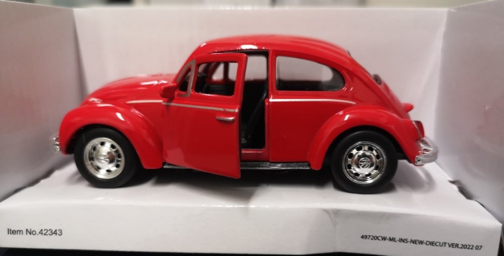 Macheta auto originala Volkswagen Beetle, lungime 12 cm - Volkswagen Shop