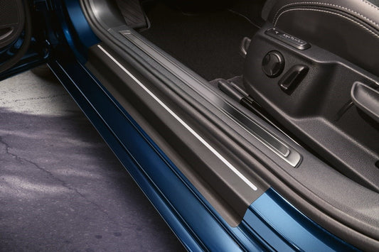 Protectie pentru pragul lateral, originala Volkswagen Passat (B8-3G) 2015->, folie neagra - Volkswagen Shop