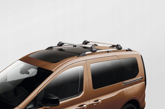 Set bare transversale portbagaj originale VW Caddy (SB) 2021+, cu bare longitudinale - Volkswagen Shop