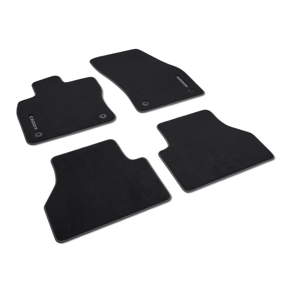 Set covorase textile originale VW Caddy 5 2021+, premium, 4 piese fata si spate - Volkswagen Shop