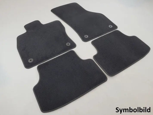 Set Covorase Textile Thomatex pentru Volkswagen Golf, Fata si Spate, Negru Velur - Volkswagen Shop