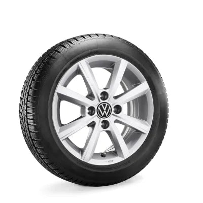 Set Roti Iarna Volkswagen Merano 18" cu Anvelope 255/60 R18 112H XL Continental WinterContact TS850P SUV pentru VW Touareg - Volkswagen Shop