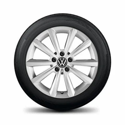 Set Roti Iarna Volkswagen Merano 18" cu Anvelope 255/60 R18 112H XL Continental WinterContact TS850P SUV pentru VW Touareg - Volkswagen Shop